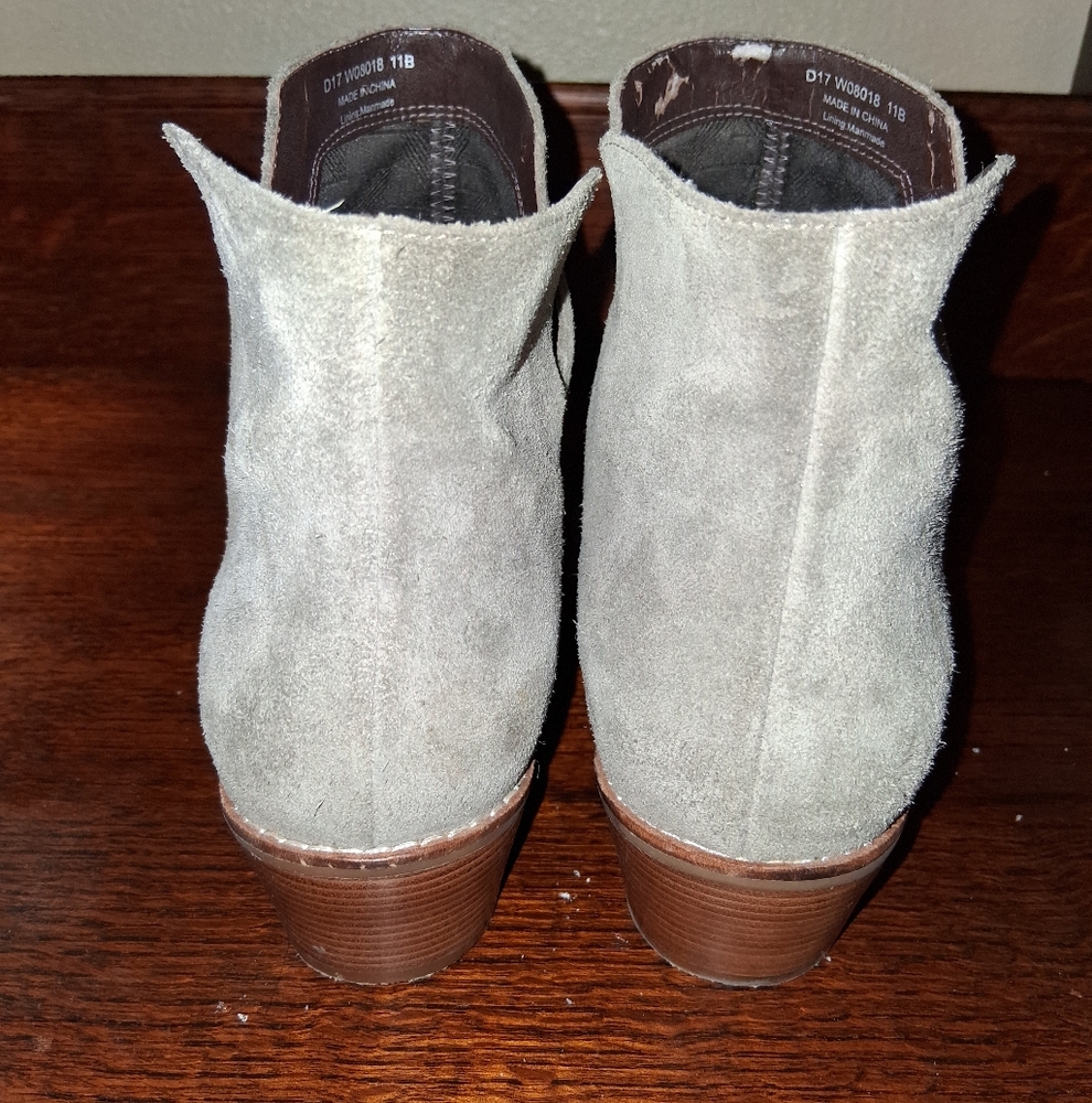 Cole Haan Suede Ankle Boots in Taupe - Picture 4 of 8